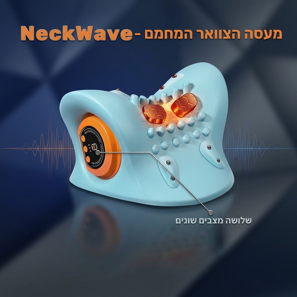 NeckWave™️המעסה צוואר להרפיה ושחרור מתחים